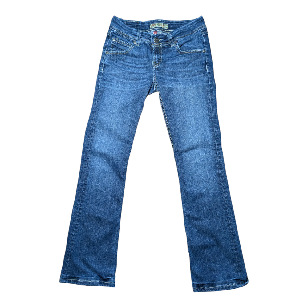 BKE Women's Straight Leg Jeans in Blue